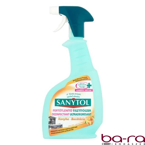 Fertőtlenítőszer konyhai SANYTOL spray 500 ml