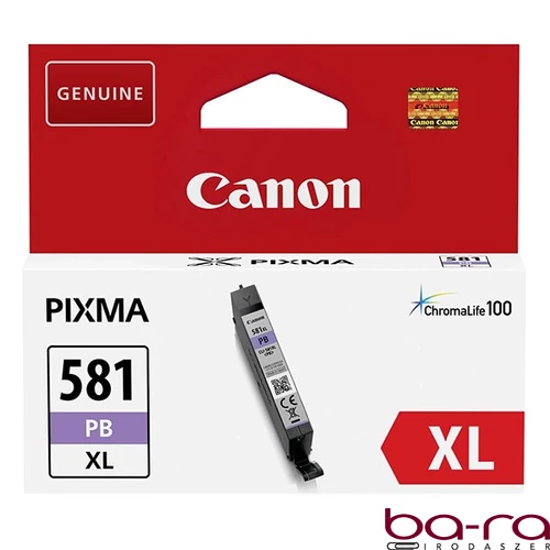 Festékpatron CANON CLI-581 XL fotó kék