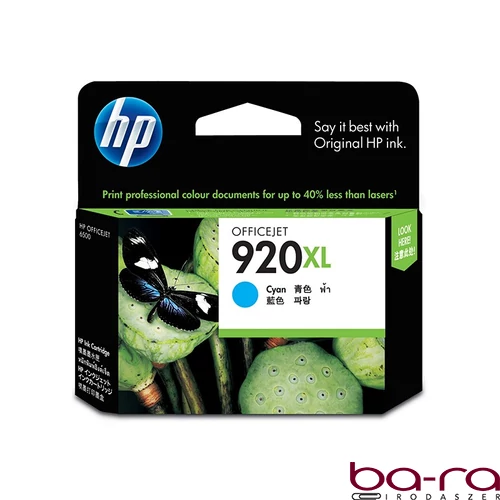 Festékpatron HP CD972A (920XL) kék