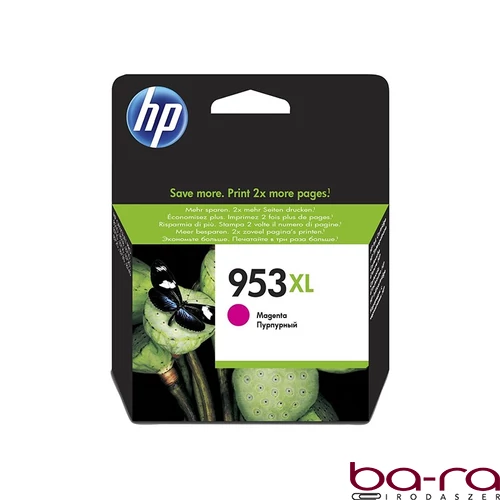 Festékpatron HP F6U17AE No.953XL vörös 20ml