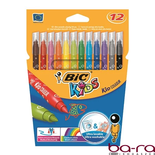 Filctoll BIC Kids 12  darabos