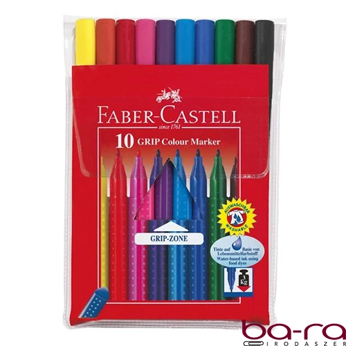 Filctoll FABER-CASTELL Grip 10 darabos
