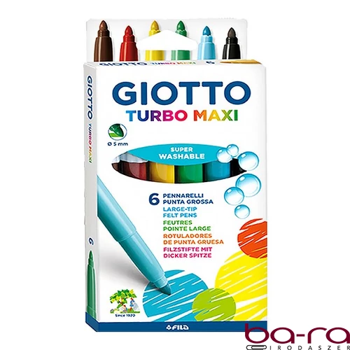 Filctoll GIOTTO Turbo Maxi vastag 6 darabos