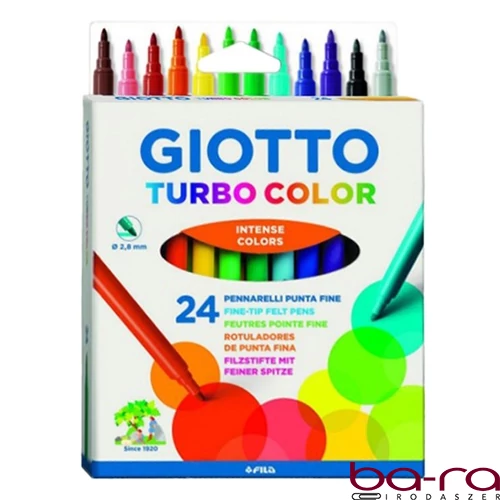 Filctoll GIOTTO Turbo color akasztható 24 darabos