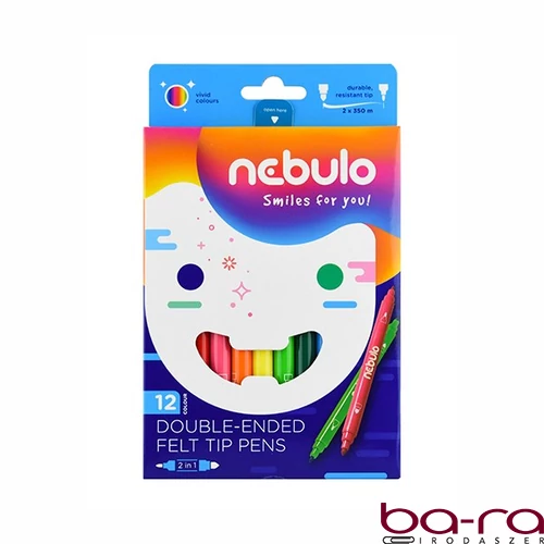 Filctoll NEBULO kétvégű 12 darabos