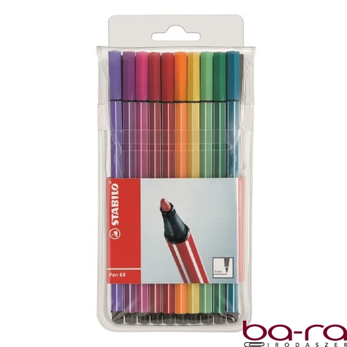 Filctoll STABILO Pen 68 20 darabos