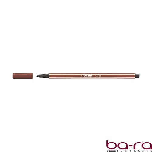 Filctoll STABILO Pen 68 barnásvörös