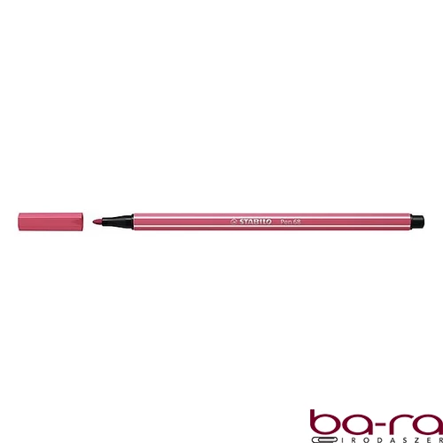 Filctoll STABILO Pen 68 epervörös