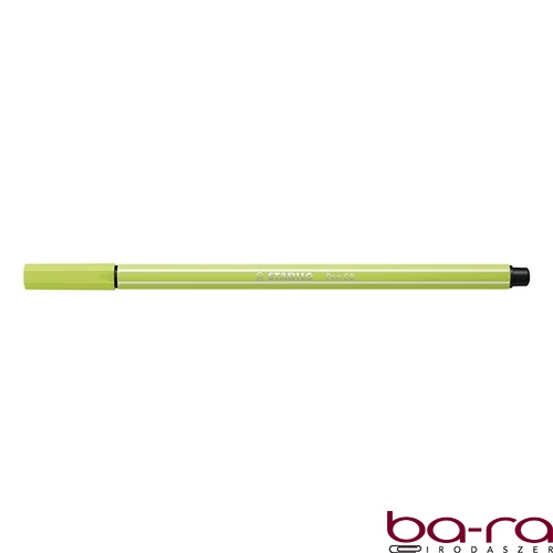 Filctoll STABILO Pen 68 lime zöld