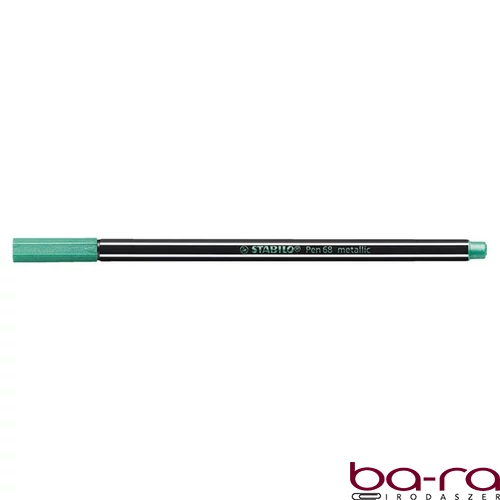 Filctoll STABILO Pen 68 metallic zöld