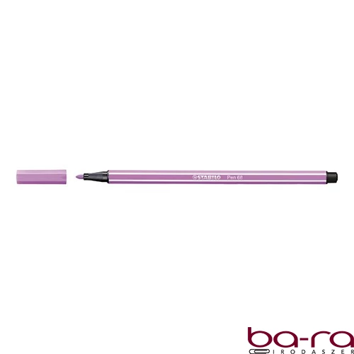 Filctoll STABILO Pen 68 pasztell lila