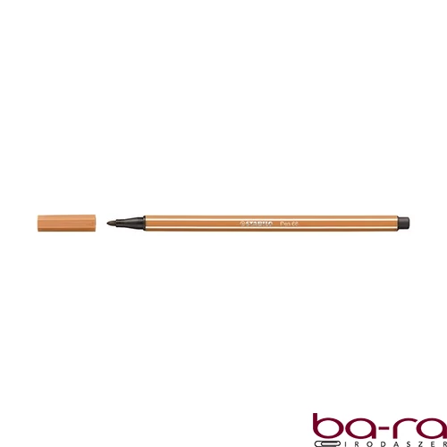 Filctoll STABILO Pen 68 sötét okker