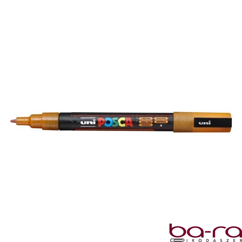 Filctoll UNI Posca PC-3ML csilámló narancssárga