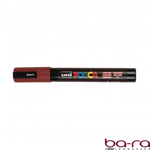 Filctoll UNI Posca PC-5M rubint vörös
