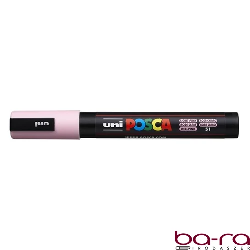 Filctoll UNI Posca PC-5M világos rózsaszín