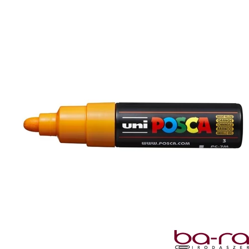 Filctoll UNI Posca PC-7M ragyogó sárga