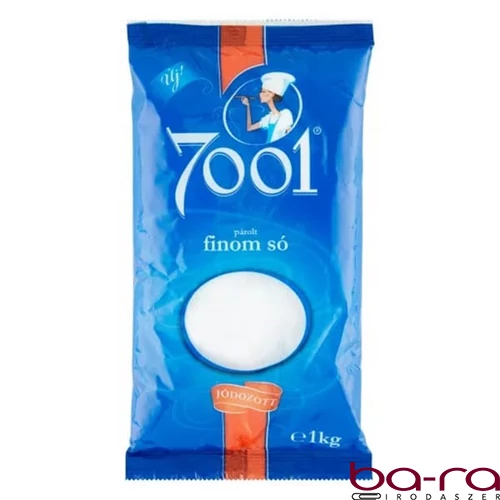 Finom párolt só 7001 jódozott 1 kg