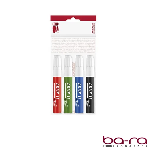 Flipchart marker ICO Artip 11 Teddy kerek 1-3mm 4 darabos