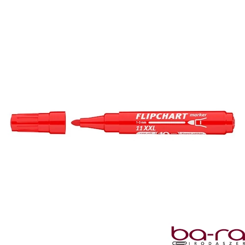 Flipchart marker ICO Artip 11 XXL kerek piros 1-3mm