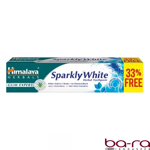 Fogkrém HIMALAYA Sparkly White fogfehérítő gyógynövényes 75ml
