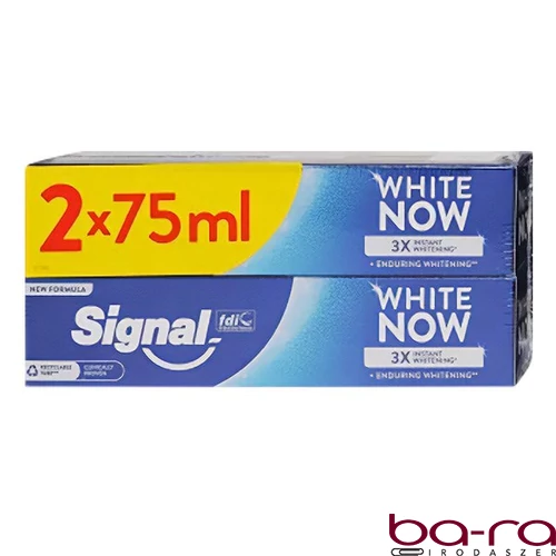 Fogkrém SIGNAL White Now Original Duo 75ml