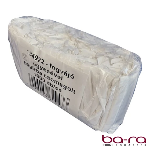 Fogvájó egyesével papírba csomagolt 1000 darabos