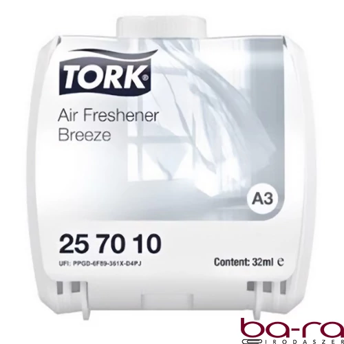 Folyamatos adagolású légfrissítő utántöltő TORK A3 Szellő 32 ml