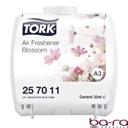 Folyamatos adagolású légfrissítő utántöltő TORK A3 Virág 32 ml