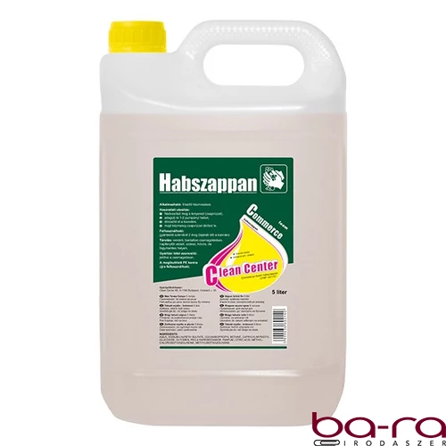 Folyékony habszappan CLEAN CENTER Commerce 5L