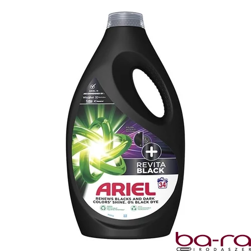 Folyékony mosószer ARIEL Black 34 mosás 1,7L