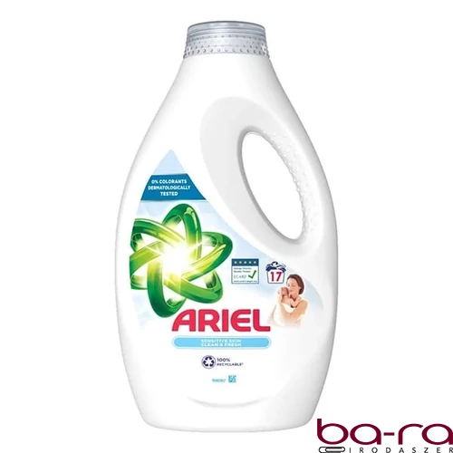 Folyékony mosószer ARIEL Sensitive 17 mosás 850ml