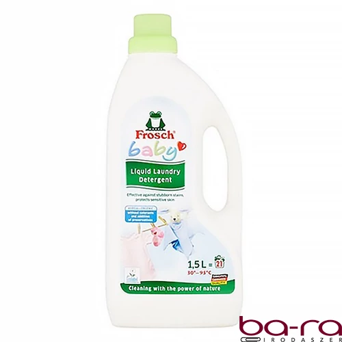 Folyékony mosószer FROSCH Baby Laundry Hypoallergenic környezetbarát 1,5 liter 21 mosás