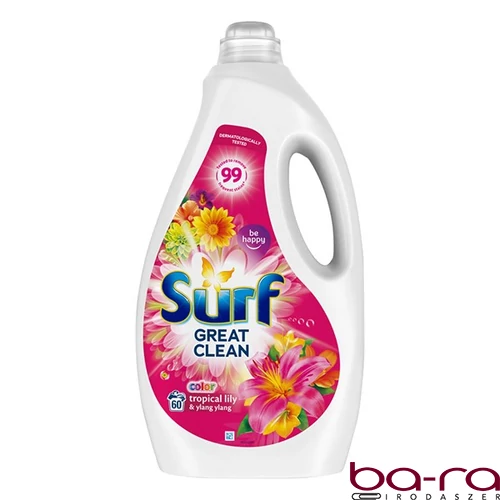 Folyékony mosószer SURF Tropical 3 liter 60 mosás