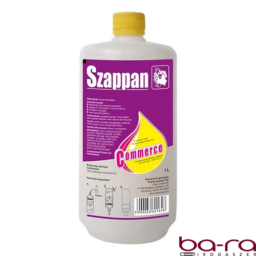 Folyékony szappan CLEAN CENTER Commerce 1L