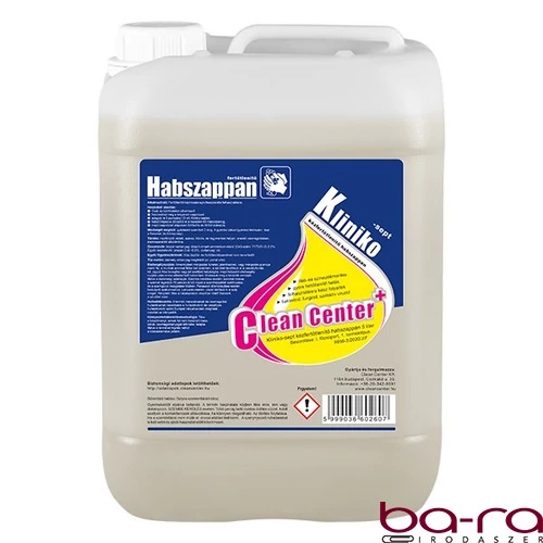 Folyékony szappan CLEAN CENTER Kliniko-sept fertőtlenítő hatású 500 ml