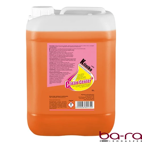Folyékony szappan CLEAN CENTER Kliniko-soft fertőtlenítő hatású 500 ml