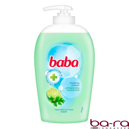 Folyékony szappan pumpás BABA antibakteriális Lime 250ml