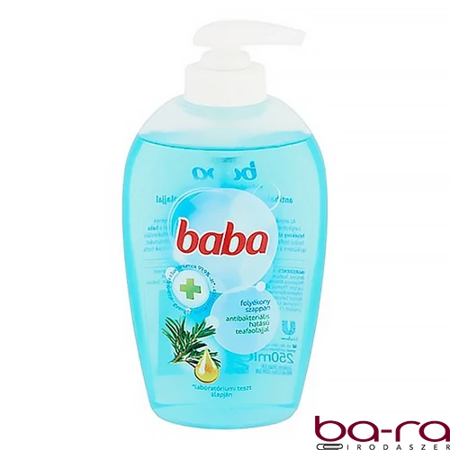 Folyékony szappan pumpás BABA antibakteriális teafaolajjal 250 ml