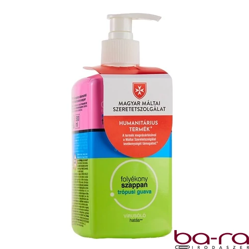 Folyékony szappan pumpás CLEANME.LIFE virucid trópusi guava 500 ml