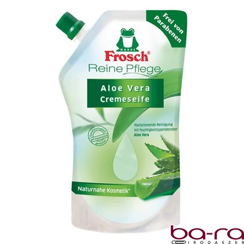 Folyékony szappan utántöltő FROSCH aloe vera környezetbarát 500 ml