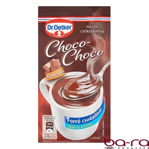 Forrócsokoládé instant DR OETKER Choco-Choco klasszikus 34 g