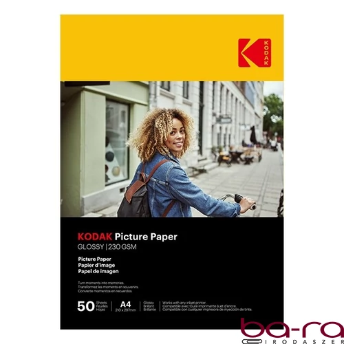 Fotópapír KODAK Picture High Gloss A/4 230 g 50 íves