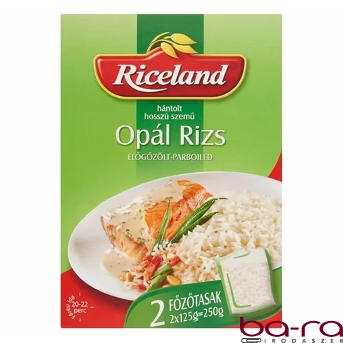 Főzőtasakos rizs RICELAND Opál 2x125 g