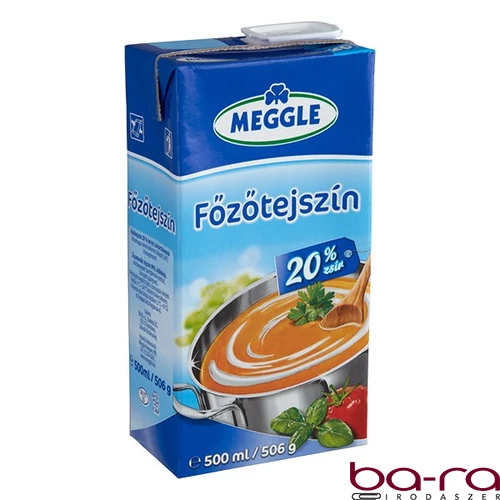Főzőtejszín MEGGLE UHT 20% 500 ml