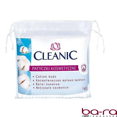 Fültisztító pálcika CLEANIC utántöltő 160 db