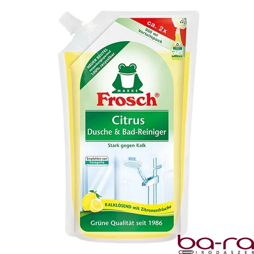 Fürdőszoba tisztítószer utántöltő FROSCH citrom 950ml