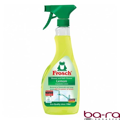 Fürdőszobai tisztítószer FROSCH szórófejes környezetbarát citrom 500 ml