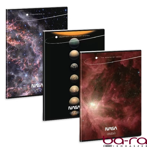 Füzet kockás ARS UNA A/4 40 lapos Extra kapcsos NASA-1 5373