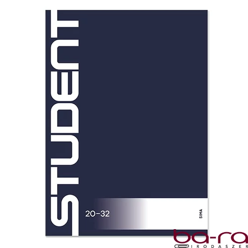 Füzet sima ICO Student A/5 32 lapos 20-32