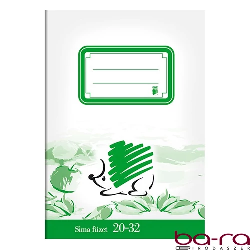 Füzet sima ICO Süni A/5 20-32